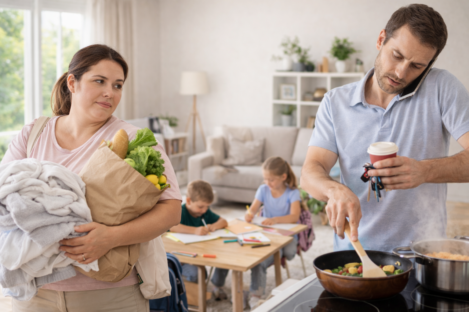 Libérer du temps en famille